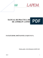 Manual de Practicas de ATPDraw PDF