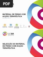 Material de Penso Com Acção Terapêutica