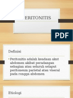 Peritonitis