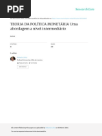 Teoria Da Politica Monetaria Uma Abordagem a Nivel