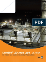DuroSite® LED Area Light - UL CSA