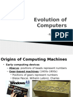 Evolution of Computers