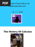 The History of Calculus