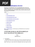 Download Makalah Olahraga Dan Kesehatan by Freddy ALfiansyah SN334098850 doc pdf