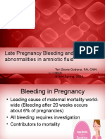 Sp 16 Week 5 Class 7 Bleeding in late pregnancy.ppt