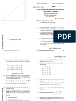 Mmtp-101 Advance Mathematics Dec 2015