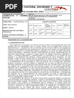 1.Programa Conflicto y Cambio Social 1