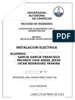 Proyecto de Instalacion Electrica