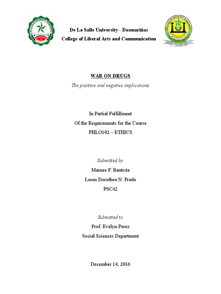 Impacts of the Philippines' Drug War | PDF