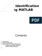 Object Identification Using MATLAB