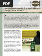 Download Consolidation and Price Manipulation in the Dairy Industry by Food and Water Watch SN33411185 doc pdf