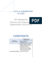 Physics & Chemestry 2º ESO