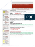 Ingenieria Electrica - Proyectos y Diseños - Calculo de Alimentado