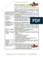 Product Development Guideline and Check List For Softgel Cap