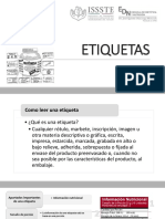 Etiquetas de Alimentos Industriales