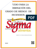 ESTUDIO PARA LA DETERMINACION DEL GRADO DE RIESGO DE INCENDIOS DE CREI CENTRO REGULADOR DE EMERGENCIAS INDUSTRIALES Reparado