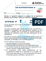 Didactica Matematicas II-actividad Practico 1-Enunciados Incorrectos PDF