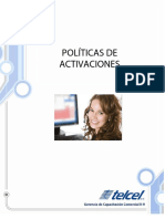 Políticas generales de Activaciones