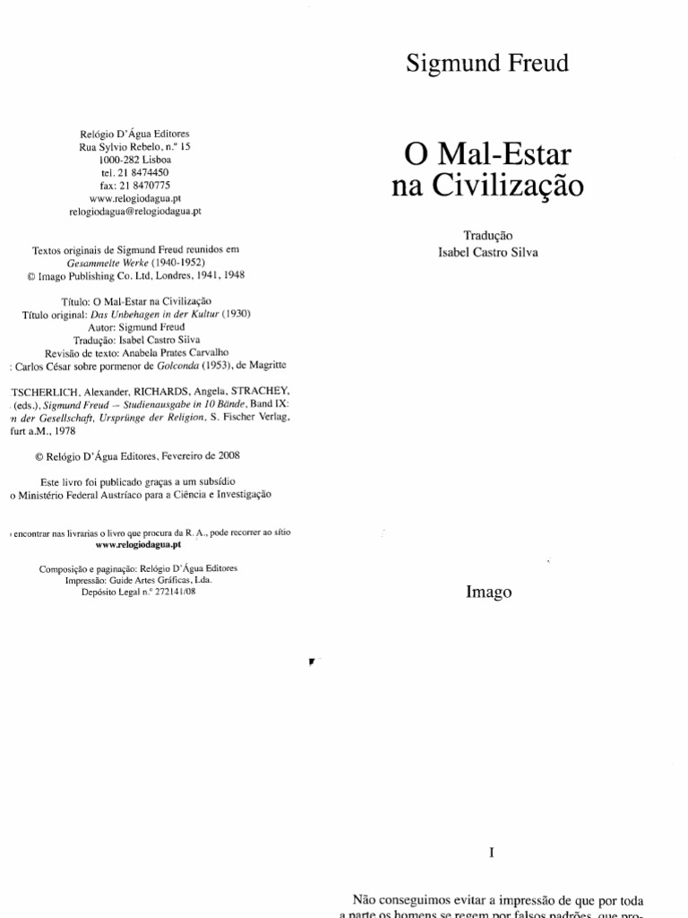 Freud - O Mal-estar Na Civilização | PDF