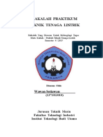 Makalah Peraktek Listrik & Elektronika