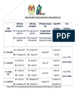 Jadual Exam Chra 2017