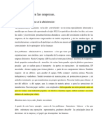 Finanzas en Las Empresas