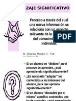 Aprendizaje Significativo