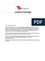 Contract of Carriage