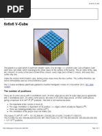 How To Solve A Rubik's Cube 6x6 - Step 1 | PDF | Applied Mathematics ...