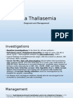 Beta Thallasemia Diagnosis Mx