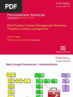 Best Practice Contract Management Workshop