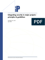 Integrating Security in Major Projects - Principles & Guidelines