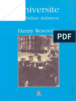 Henry Rosovsky - Üniversite