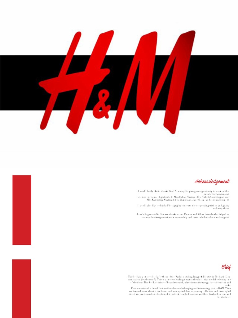 H&M | PDF | Brand | Communication