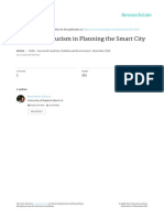 The Role of Tourism in Planning The Smart City: Tema - Journal of Land Use, Mobility and Environment December 2014