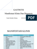 GASTRITIS Manifestasi Klinis Dan Diagnosis