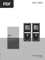 Manual Trotec BD21