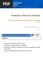  Capacidade de Carga No Solo
