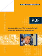 Impact of Grade Repetition UNESCO Reportged-2012-Document 2