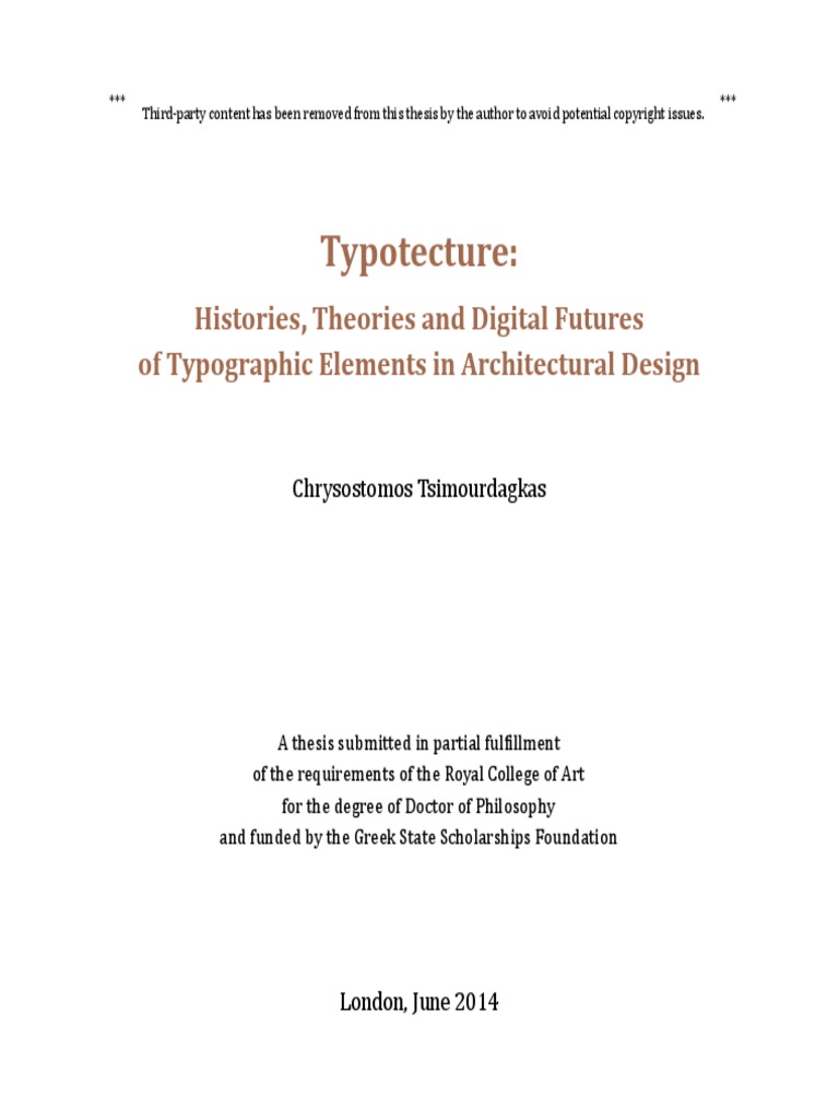 Typotecture Electronicpublication | PDF | Typography | Graphic Design