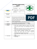 Sop Monitoring Kinerja Pihak Ketiga