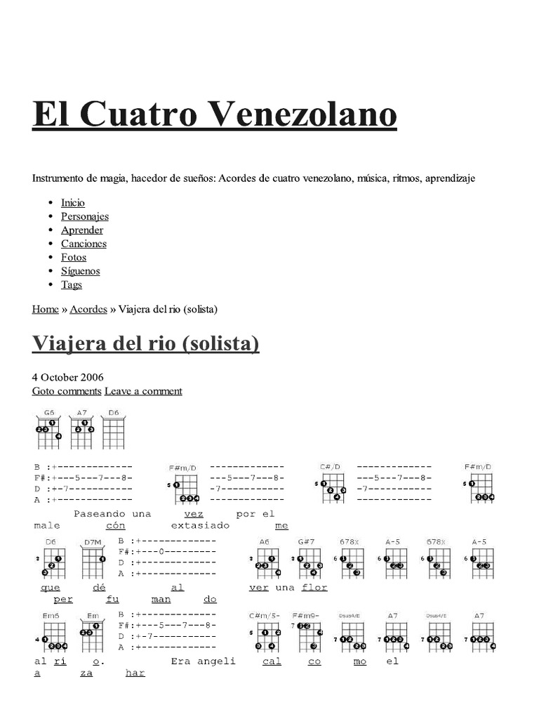 Viajera Del Rio