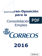 Temario Correos 2016 - Resumen