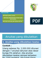 Anuitas Yang Dibulatkan