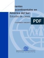 Cuadernos Migratorios 5 - Migrantes Extracontinentales en America Del Sur Final