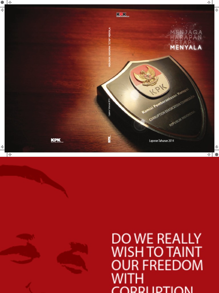 Kpk Laporan Tahunan 2014 English Political Corruption Voting