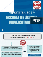 Escuela de Líderes Universitarios - Tutoría