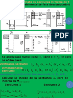 Calculul Acestor Elemente Se Face Descompunând Secţiunea În Trei