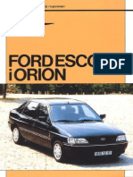 Ford Escort, Intretinere Si Reparatie. 1990-1999, PL PDF