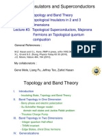 Topological Insulators and Superconductors Lecture PDF